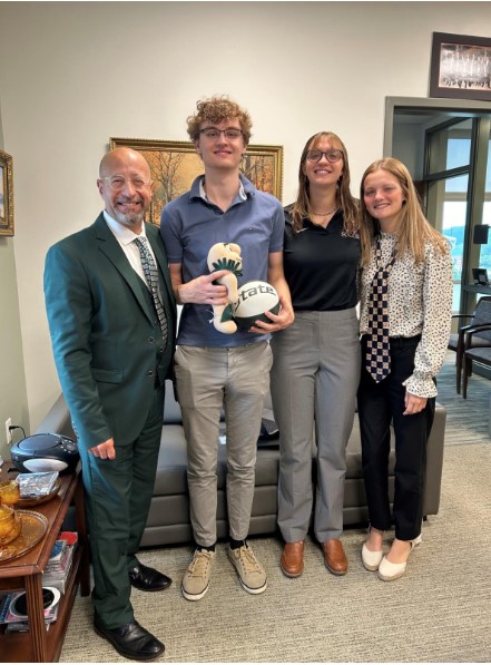 Eleanor Bernas '26 internship photo